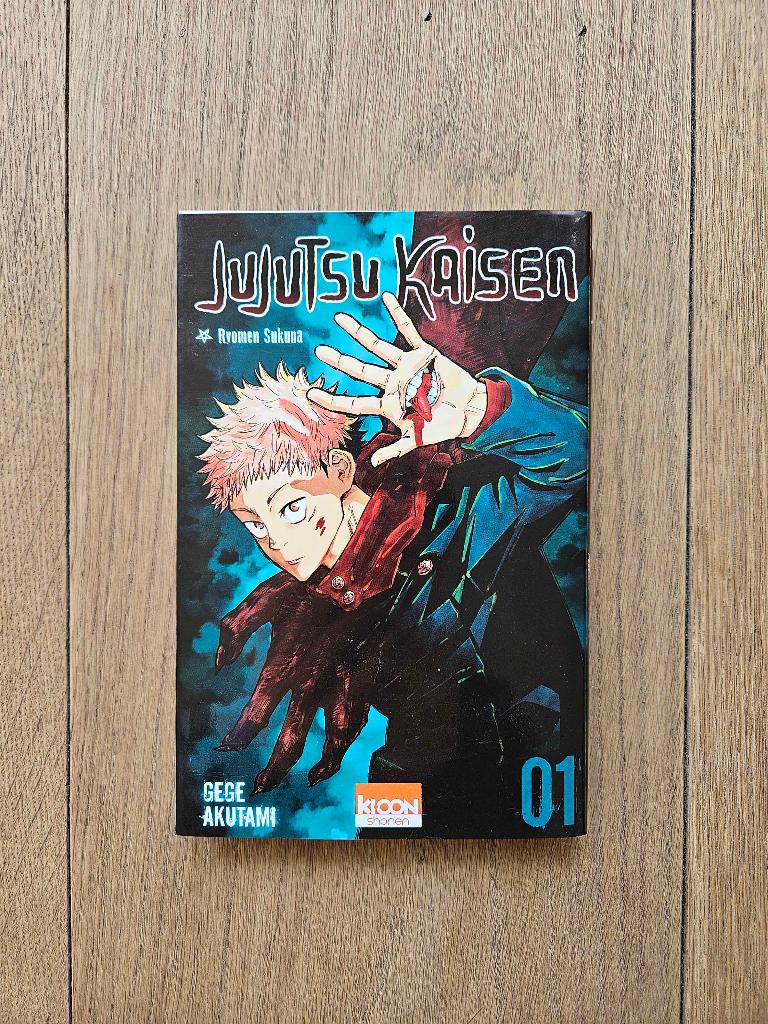 Jujutsu Kaisen Tome 1, Livres, Gege Akutami, Fiction, Comme neuf, Enlèvement