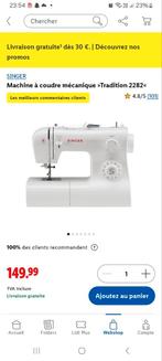 Machine a coudre singer, Enlèvement