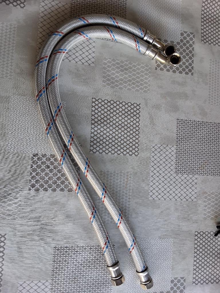 flexibele waterleiding flensen, Bricolage & Construction, Sanitaire, Comme neuf, Autres types, Inox, Enlèvement