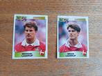 Panini Euro 96 gebroeders Laudrup (red back), Verzenden