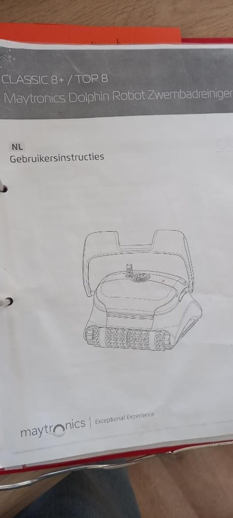 robot stofzuiger zwembad, Tuin en Terras, Ophalen, Gebruikt