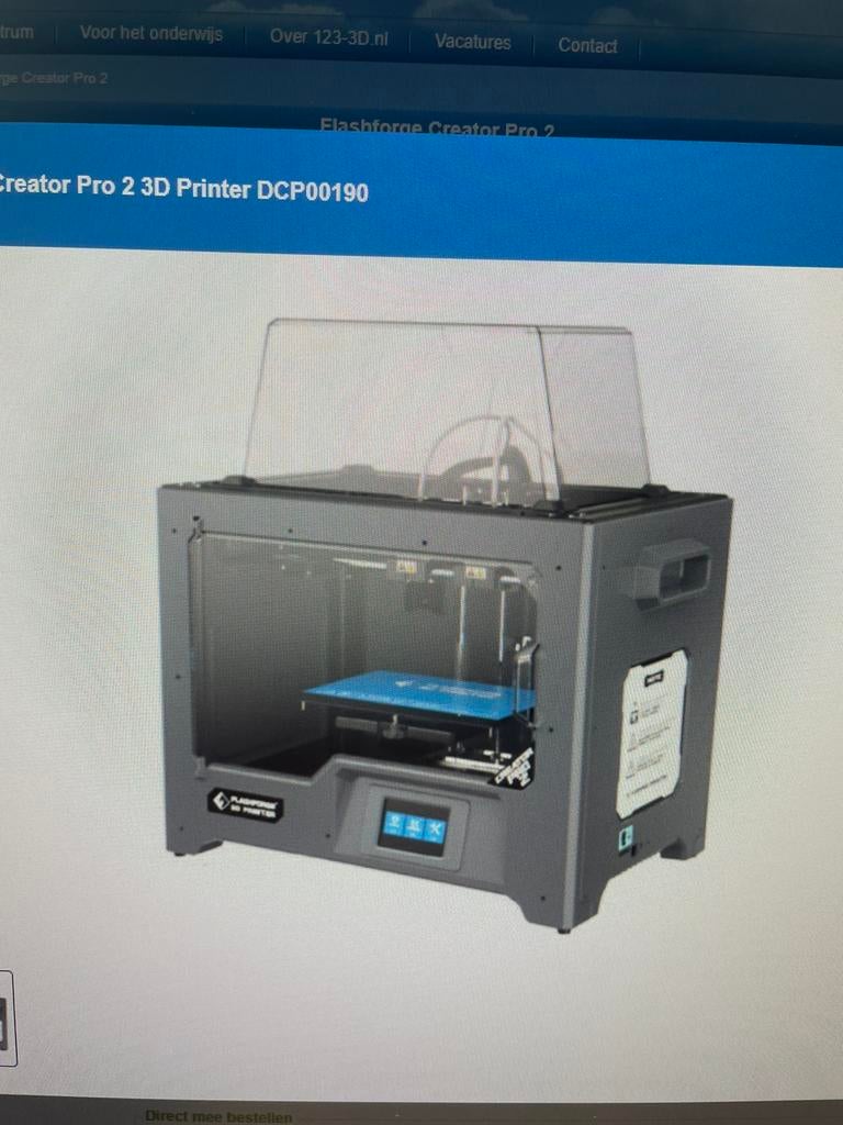 Te koop i.v.m. aankoop nieuwe printer, Computers en Software, 3D Printers, Ophalen, Zo goed als nieuw