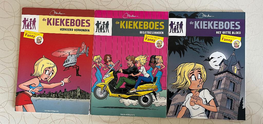 De Kiekeboes strips, Boeken, Strips | Comics, Europa, Merho, Ophalen of Verzenden, Zo goed als nieuw