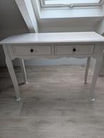 Haltafel kaptafel bijzettafel sidetable wit landelijk, Ophalen