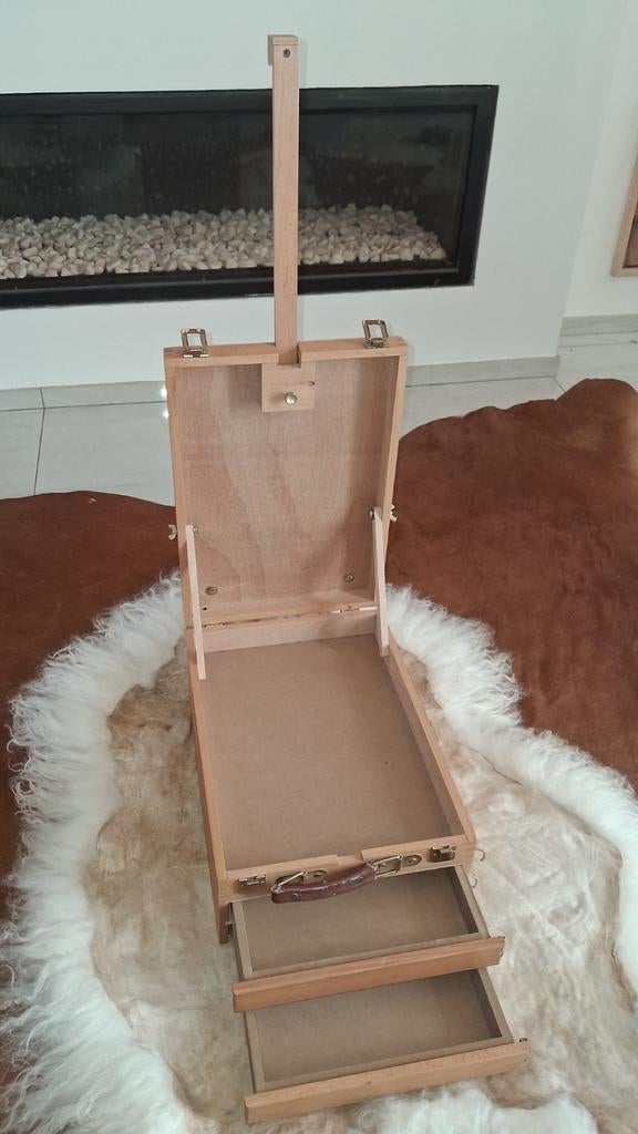 Chevalet de table avec glissières à pinceaux, Enlèvement ou Envoi