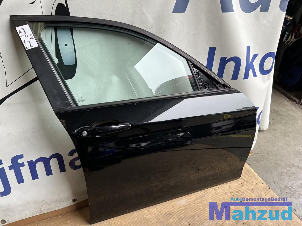 BMW 1 SERIE F20 Zwart rechts voor deur portier 2011-2019, Petuelring 130
80788  Munich, DE, Info@bmw.de, Utilisé, Droite