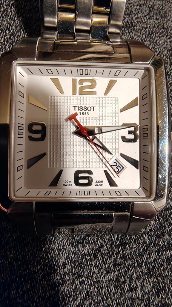 Tissot, Handtassen en Accessoires, Horloges | Heren, Ophalen of Verzenden