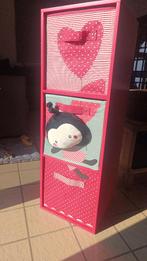 Armoire colonne de rangement enfant, Maison & Meubles, Enlèvement, Utilisé, Enfant coccinelle rouge