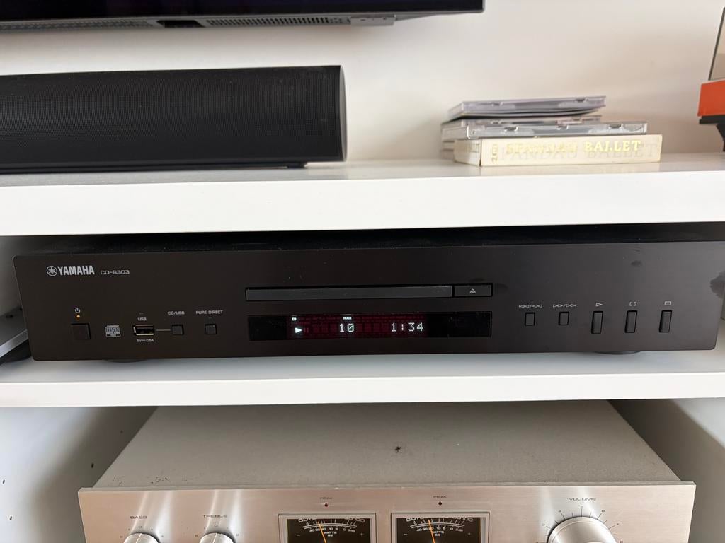 Yamaha CD-S303 - goed lezen, TV, Hi-fi & Vidéo, Enlèvement, Neuf