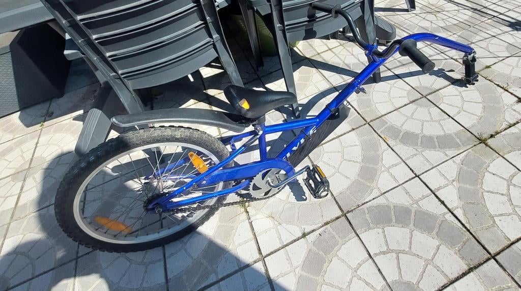 Aanhangfiets flyke, Vélos & Vélomoteurs, Vélos | Vélos pliables, Utilisé, Autres marques, 18 à 20 pouces, Partiellement pliable