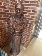 Buste met sokkel van  Gaius Julius Caesar, Antiek en Kunst, Ophalen