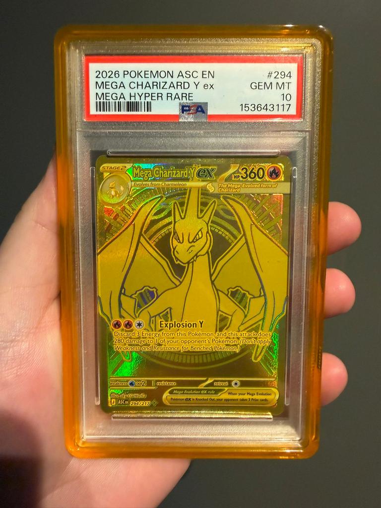 Mega Charizard ex #294 PSA 10 Ascended Heroes Pokemon, Ophalen, Zo goed als nieuw