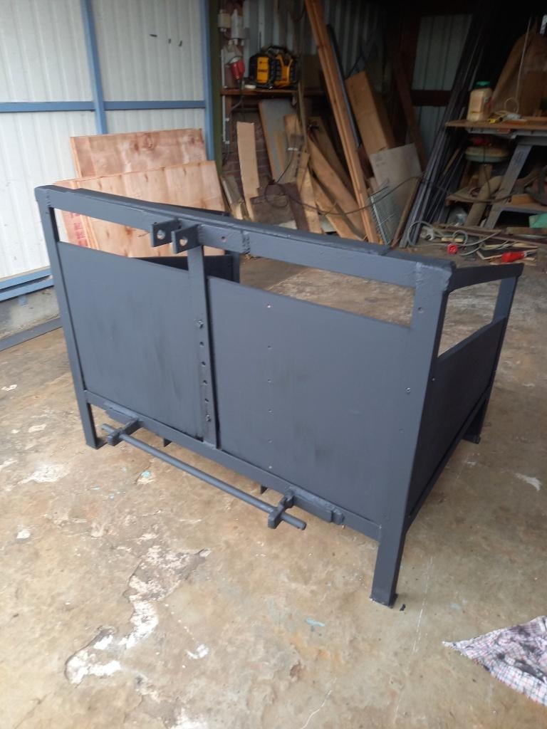 transportbakje voor achter tractor of mini-tractor, Ophalen