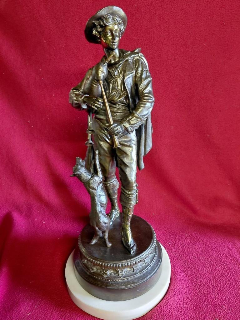 Beeld van herder in zamac, Ophalen, Beeld