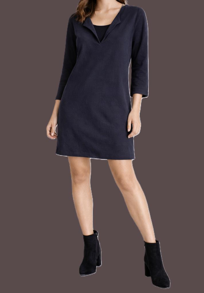 Nathalie Vleeschouwer linnen jurk maat 38, Kleding | Dames, Jurken, Zo goed als nieuw, Maat 38/40 (M), Grijs, Boven de knie, Ophalen of Verzenden