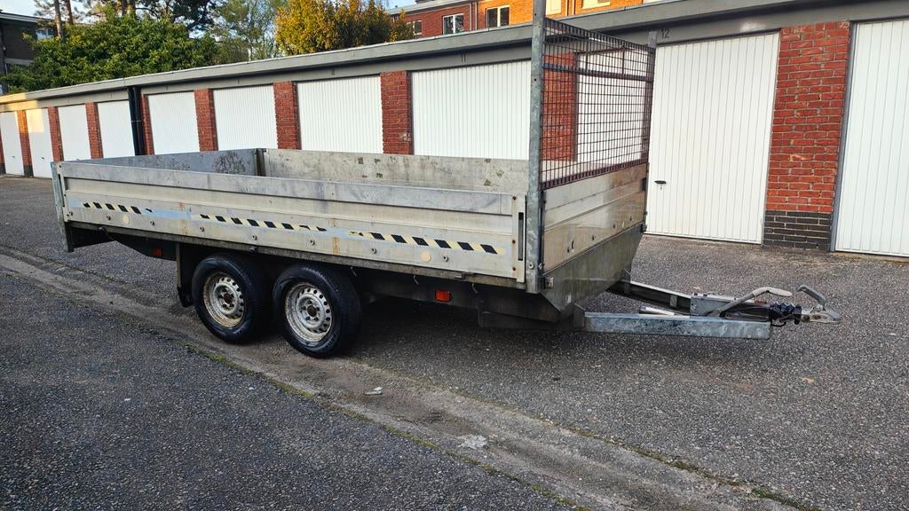 Aanhangwagen Weytens - sterke constructie - nieuwe vloer, Ophalen of Verzenden