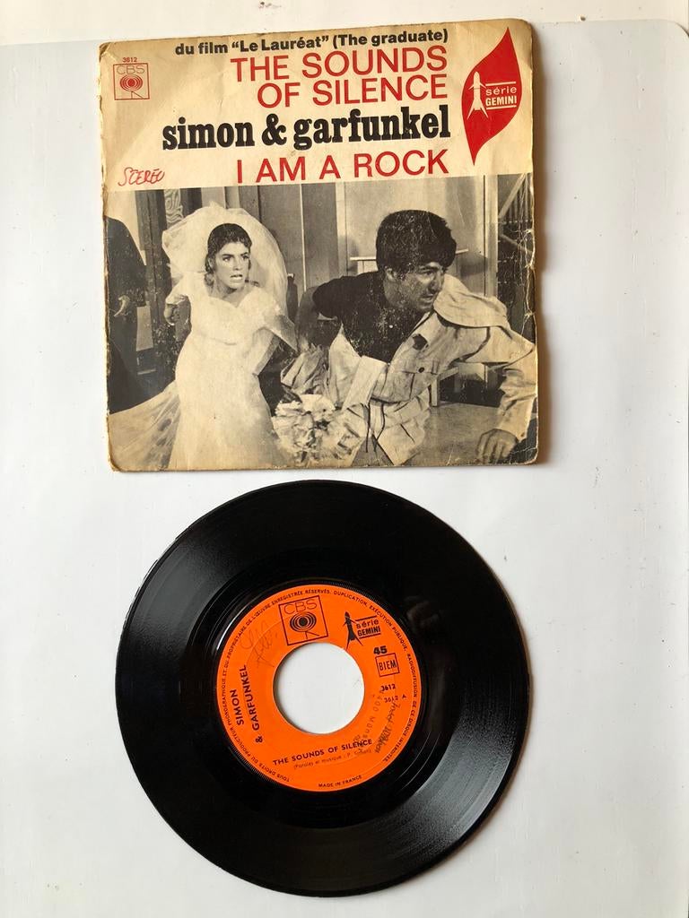 Simon & Garfunkel: sound of silence ( soundtrack), Cd's en Dvd's, Vinyl Singles, Verzenden, Gebruikt