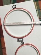 BAGUES À BRODER - Vente de votre choix, Enlèvement ou Envoi, Comme neuf, Broderies à la main, Pièce ou Accessoires