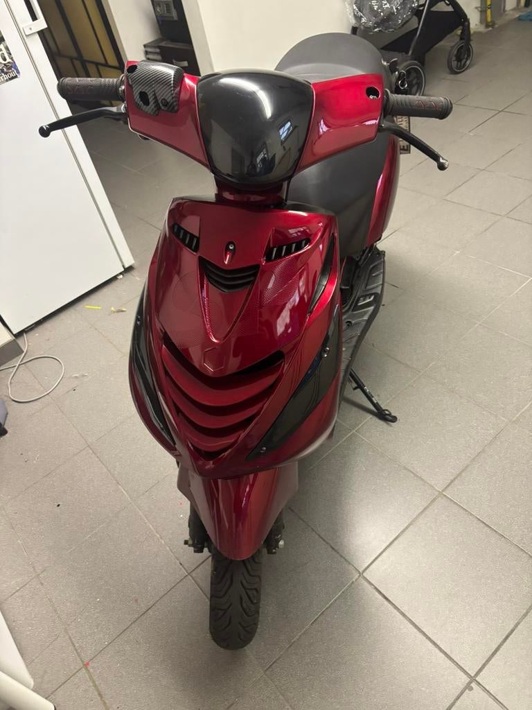 Zip 2t 70cc, Fietsen en Brommers, Scooters | Piaggio, Ophalen, Tweetakt, Gebruikt, Klasse A (25 km/u)