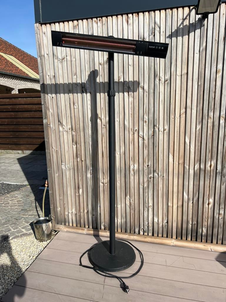 Terrasverwarmer Sunred Electrisch, Tuin en Terras, Terrasverwarmers, Ophalen, Zo goed als nieuw