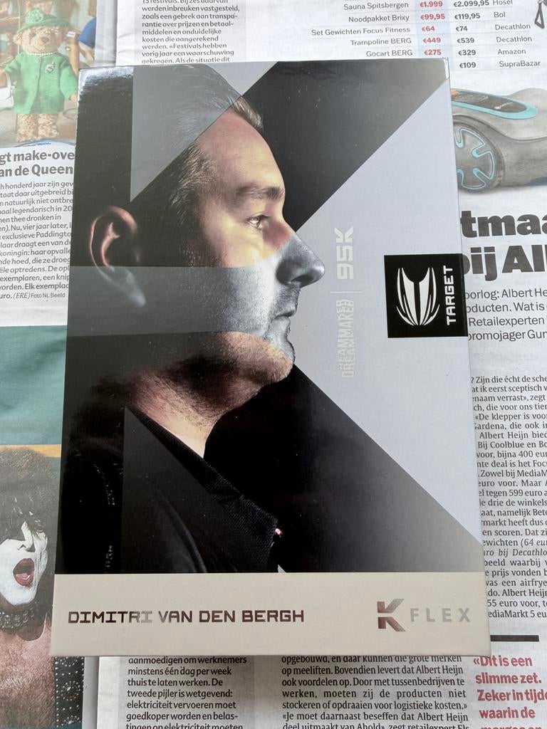 Target Dimitri Van den Bergh 95k in 24 gram, Ophalen of Verzenden, Zo goed als nieuw