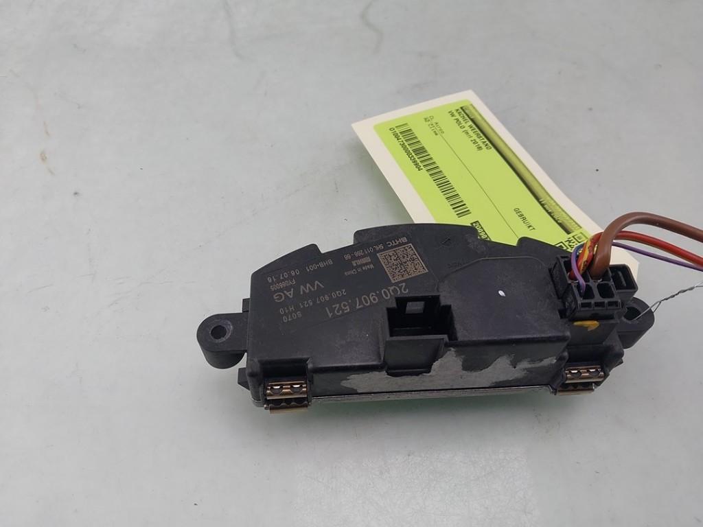 RESISTANCE CHAUFFE Volkswagen Polo VI (AW1) (|2Q0907521|), Utilisé, Volkswagen