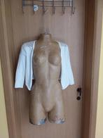 Boléro blanc Yessica – taille XS (34), Enlèvement ou Envoi, Taille 34 (XS) ou plus petite, Porté, Blanc