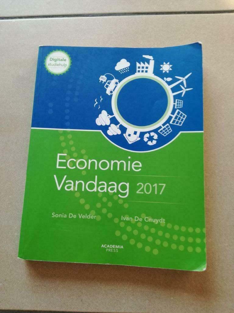 Economie Vandaag 2017, Boeken, Economie, Management en Marketing, Gelezen, Ivan De Cnuydt; Sonia De Velder, Ophalen of Verzenden