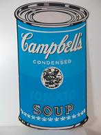 Campbell’s soup Andy Warhol Pepe Jeans groot reclamepaneel, Ophalen of Verzenden, Gebruikt, Reclamebord