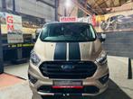 Ford Transit Custom 2.0TDCI 5P Utilitaire CarPlay LED Cuir, Autos, Ford, Cuir, Achat, 6 portes, Euro 6