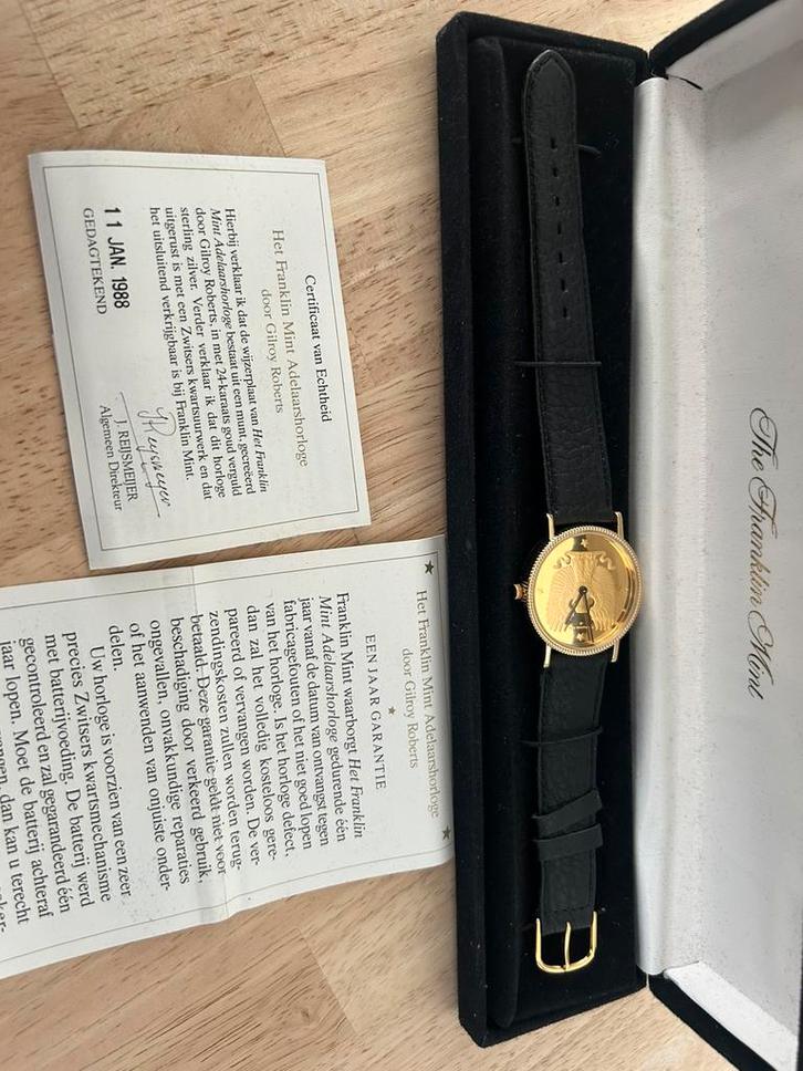 Aadelaarshorloge, Handtassen en Accessoires, Horloges | Heren, Zo goed als nieuw, Verzenden