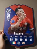 Gesigneerde Fifa kaart Lozano PSV Eindhoven, Verzamelen, Ophalen of Verzenden, Gebruikt