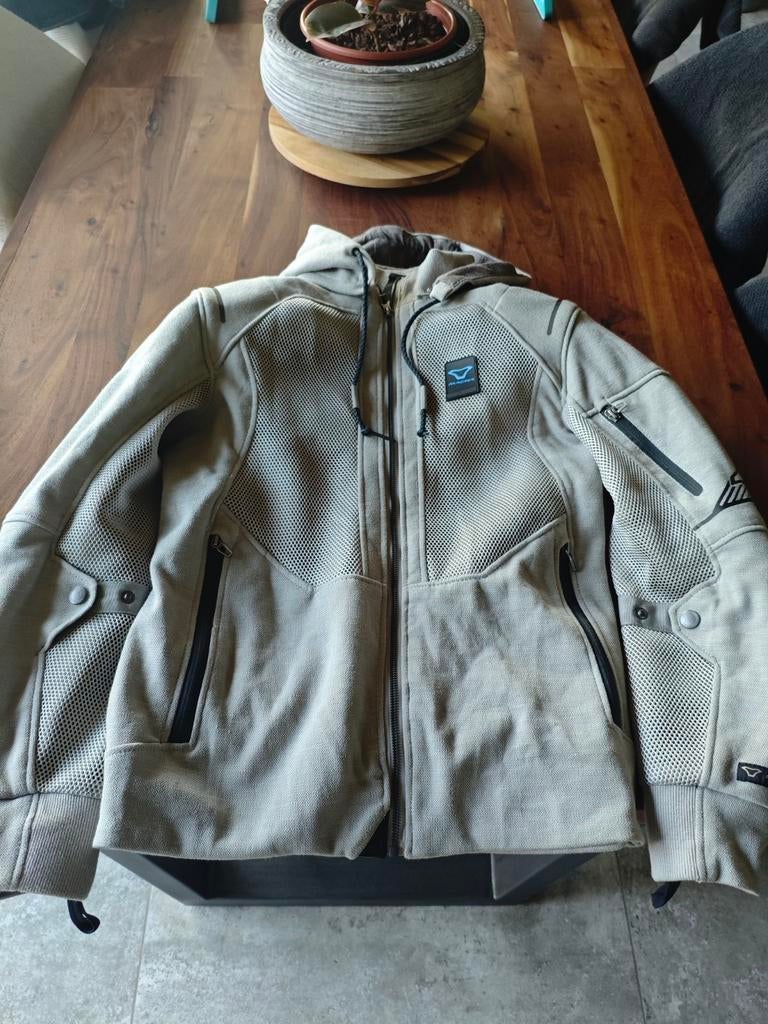 Motor hoodie Macna breeze (medium), Motoren, Kleding | Motorkleding, Ophalen, Jas | textiel, Heren, Tweedehands