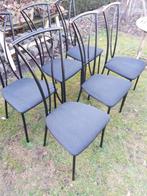 Stoelen, Huis en Inrichting, Stoelen, Ophalen, Zwart, Zo goed als nieuw, Stof