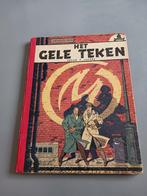 Blake en Mortimer, Gele Teken, HC 1ste druk goede staat, Gelezen, Eén stripboek, Ophalen of Verzenden, E.P. Jacobs
