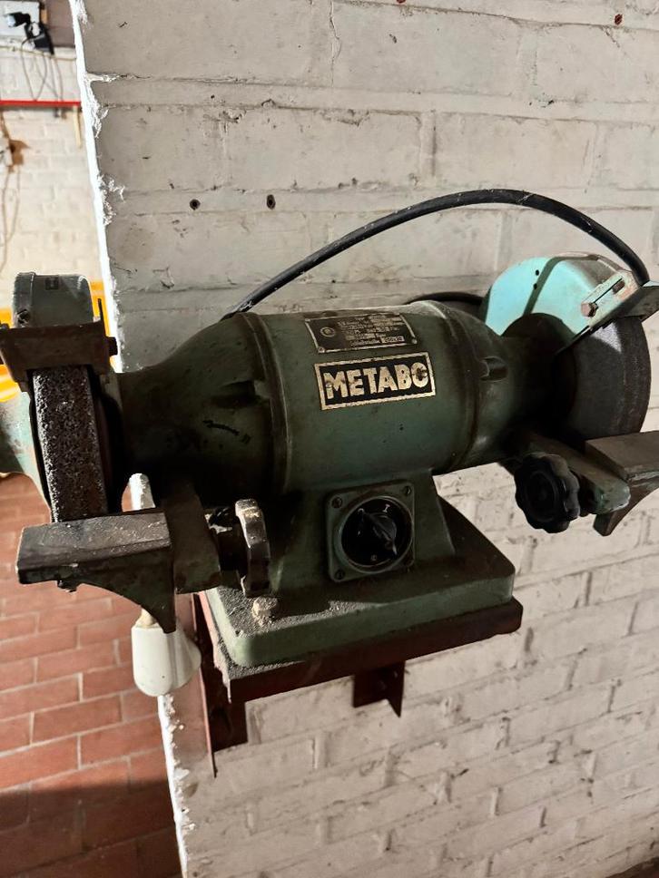 Onverwoestbare Metabo Slijpmolen, Doe-het-zelf en Bouw, Gereedschap | Slijpmachines, Gebruikt, Werkbankslijpmachine, Ophalen