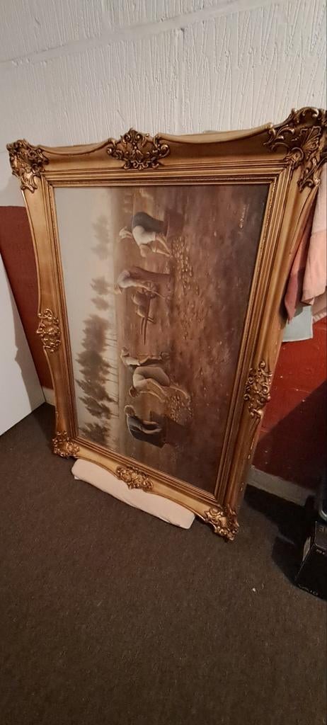 Schilderij " E. Decraene", Enlèvement