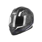 CASQUE S-Line – Intégral S448 Noir Bleu Graphique, M, Femmes, Casque intégral, Neuf, avec ticket