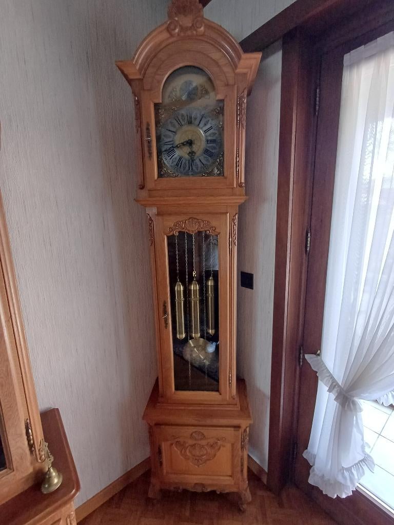 Westminster staande klok, Huis en Inrichting, Ophalen, Gebruikt, Analoog, Staande klok