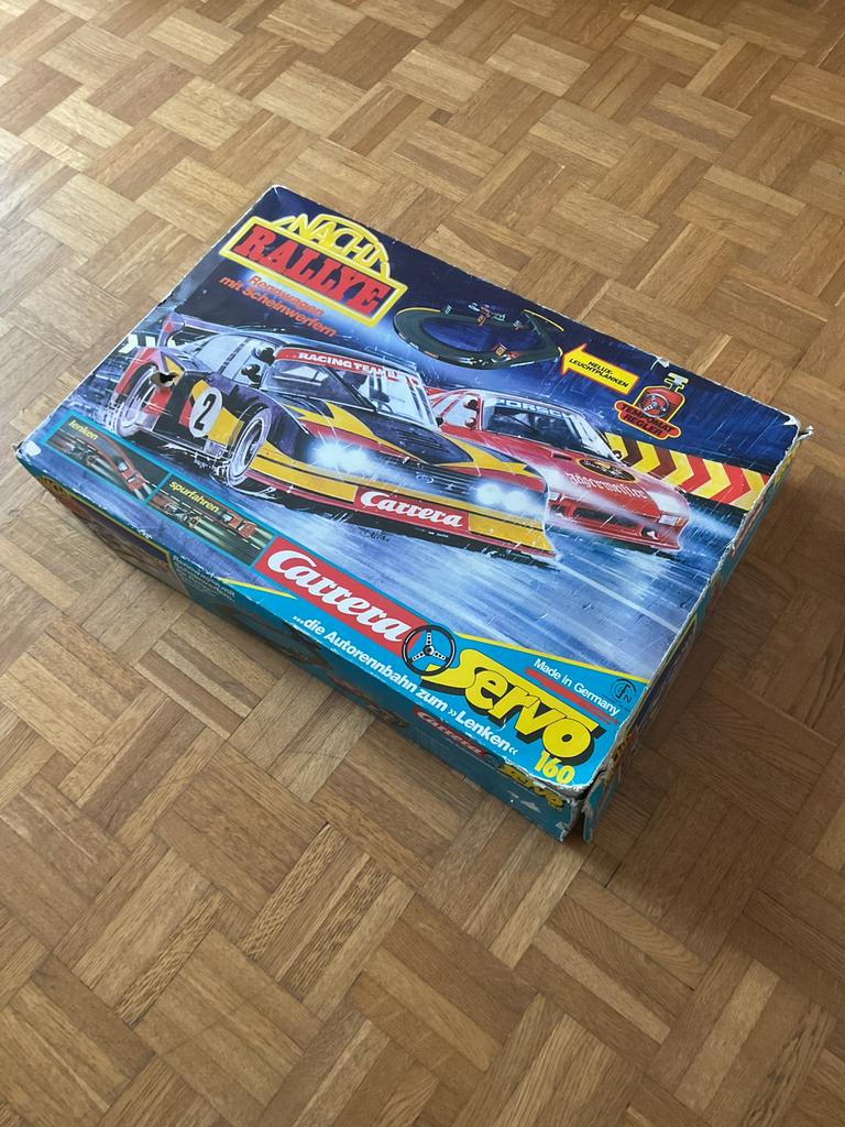 Circuit vintage Carrera Nacht Rallye Servo 160, Enlèvement ou Envoi, Utilisé, Circuit, Carrera