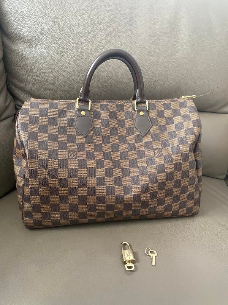 Sac à main Louis Vuitton Speedy 35, Enlèvement ou Envoi, Comme neuf