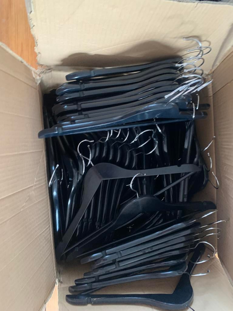 Kledinghangers, Ophalen, Gebruikt