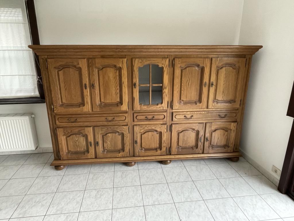 Klassieke houten dressoir, Ophalen