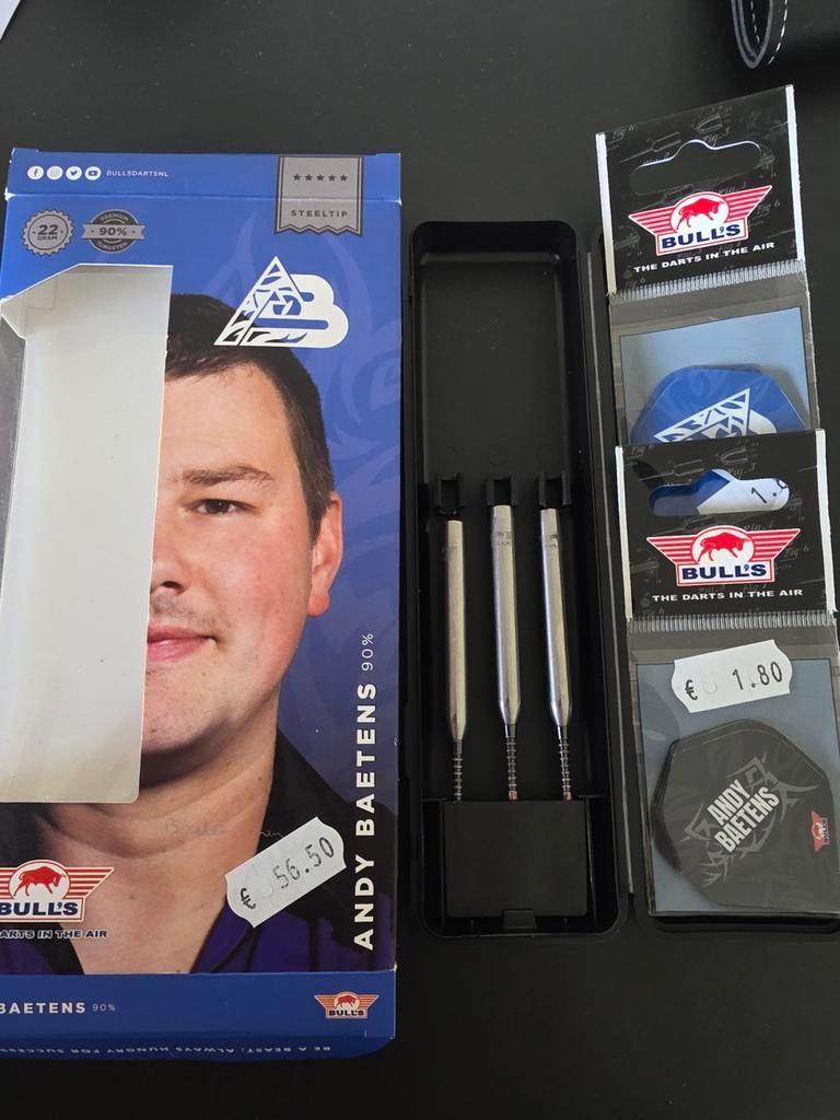 Bull's Andy Baetens 22gram, Enlèvement ou Envoi, Fléchettes
