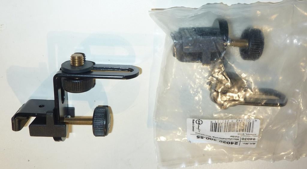 2 micro-clips K&M pour batterie, Musique & Instruments, Batteries & Percussions, Enlèvement, Neuf