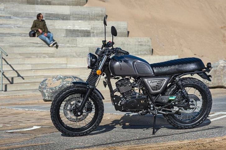 BLUROC - Legend 125 - Dark Silver | Topdeal, Fietsen en Brommers, Minibikes, Midibikes en Pitbikes, Ophalen of Verzenden