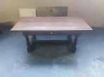 Table basse en bois massif (style rustique / traditionnel), Enlèvement, Utilisé, Rectangulaire
