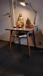 Vintage space-age mid-century sidetabel., Ophalen