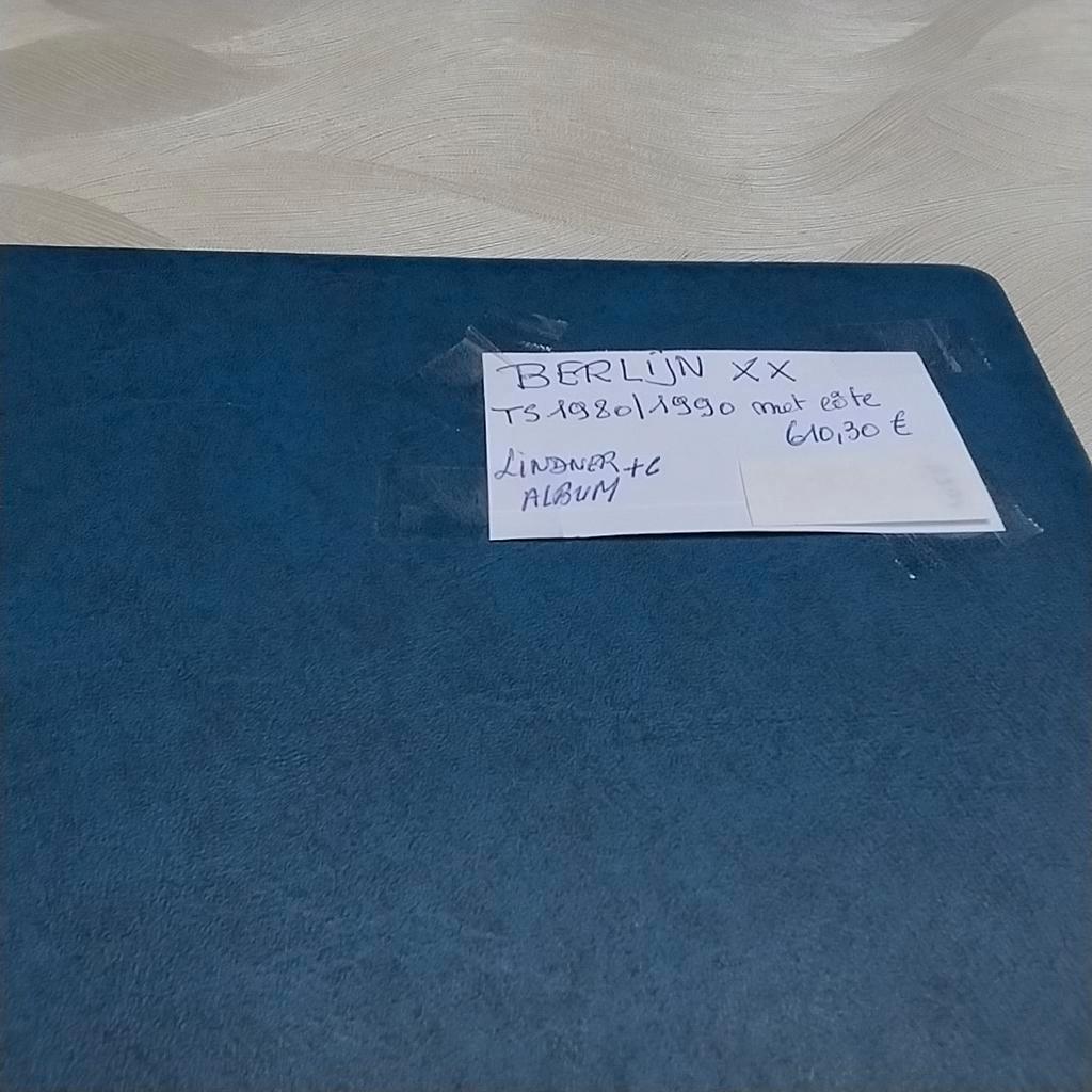 BERLIJN postfris tussen 1980/90 Lindner cote 610,30 €, Postzegels en Munten, Ophalen of Verzenden