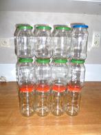 Lot de 12 bocaux en verre de 450gr pour conservation, Maison & Meubles, Uni, Comme neuf, Verre, Enlèvement